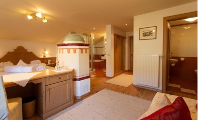 Suite Regno Celeste con stufa traditionale