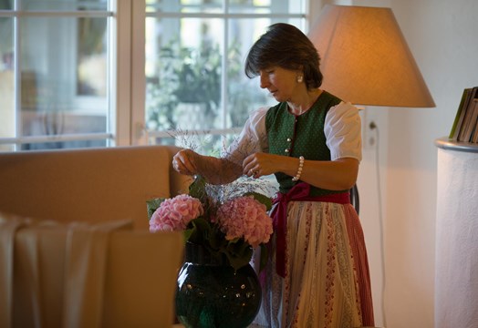 Martina at work
