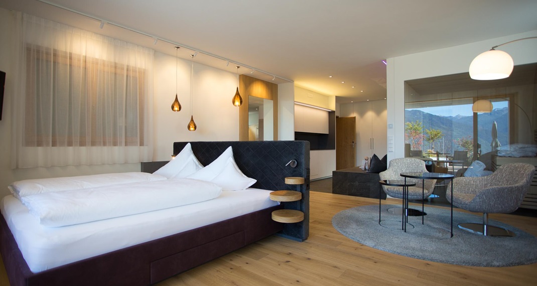Suite La Terrazza mit Doppelbett