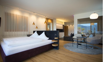 Suite La Terrazza mit Doppelbett